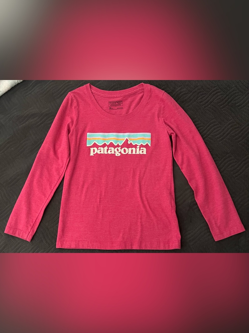 Girls Patagonia, long sleeve t-shirt